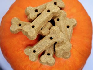 Pumpkin Small boanes dog treats